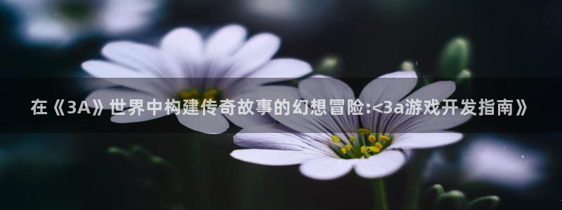 沐鸣娱乐2怎么登录账号：在《3A》世界中构建传奇故事的幻想冒险:<3a游戏开发指南》