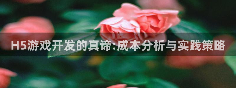 沐鸣2登录地址：H5游戏开发的真谛:成本分析与实践策略