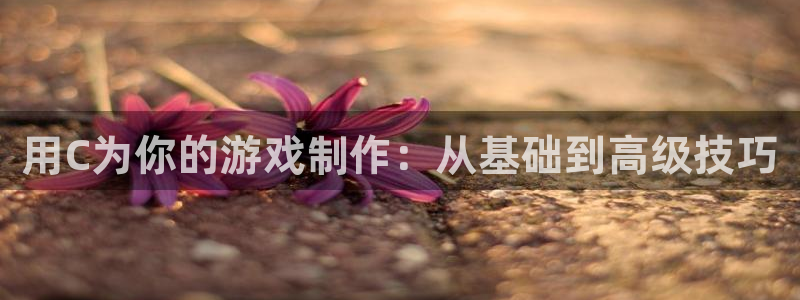 沐鸣娱乐2注册账号：用C为你的游戏制作：从基础到高级技巧
