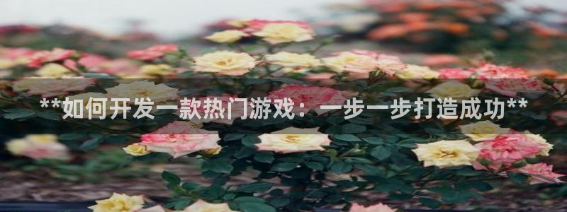 沐鸣2首页登录：**如何开发一款热门游戏：一步一步打造成功**